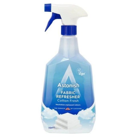 Astonish Fabric Refresher Cotton Fresh Odświeżacz do Tkanin Spray 750 ml