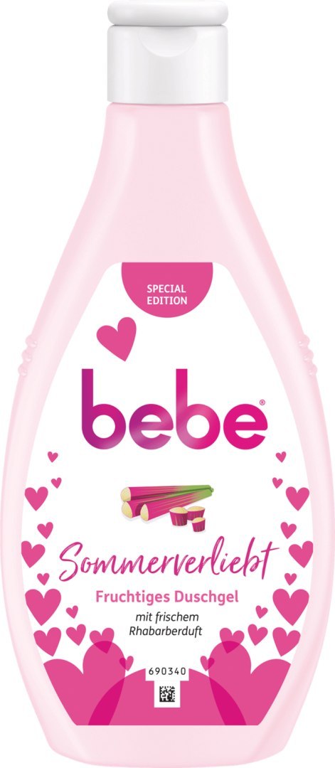 Bebe Rabarbarowy żel ​​pod prysznic 250 ml