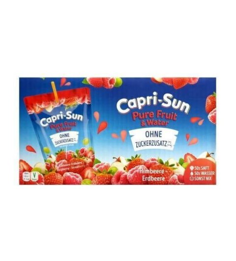 CapriSun Pure Fruit Malina i Truskawka 10 szt.