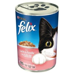 Felix Purina z Łososiem i Pstrągiem w galarecie 400 g