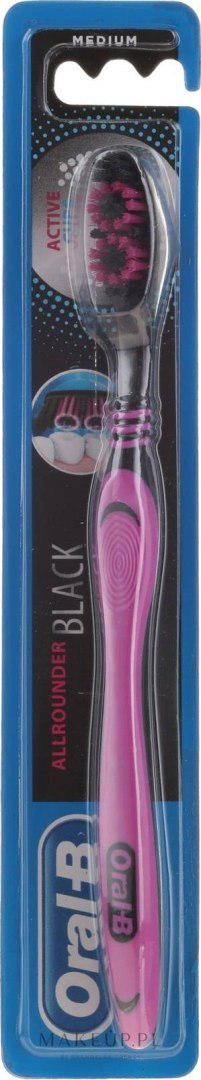 Oral-B Allrounder Black szczoteczka do zębów Medium