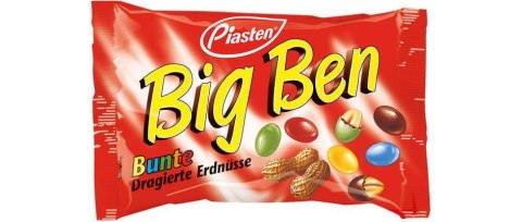 Piasten Big Ben Orzechy w Czekoladzie Kolorowe 250 g