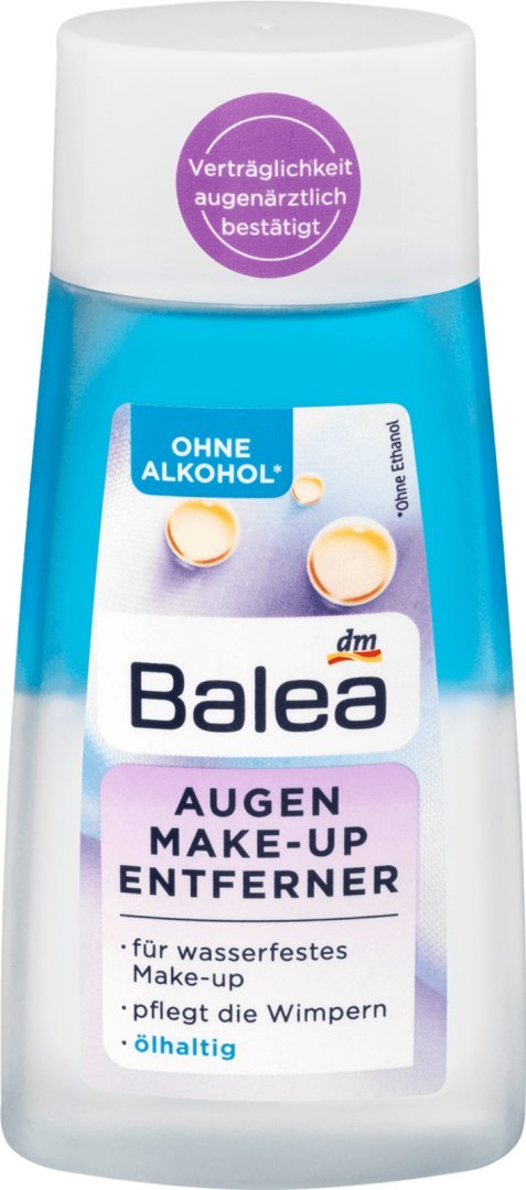 Balea Płyn do demakijażu oczu z olejkiem 100 ml