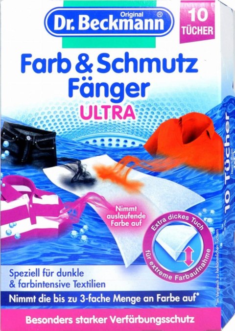 Dr.Beckmann Farb&Schmutz Ultra 10 szt.