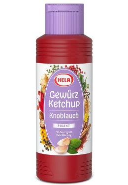 Hela Ketchup Curry Knoblauch Pikant - Czosnek 300 ml