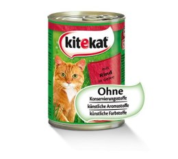 Kitekat z Wołowiną w galaretce 400 g