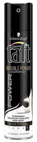 Taft Invisible Power 5 Unsichtbares Styling Lakier do Włosów 250 ml