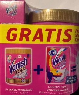 Vanish Gold Oxi Action Color 1kg + Chusteczki 20 szt.