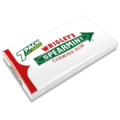 Wrigley's Spearmint Guma mocna mięta 7 x 5 listków