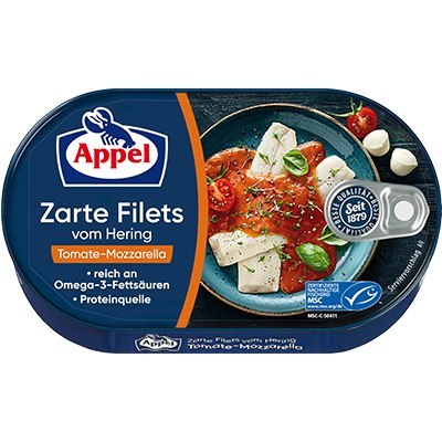 Appel Filety Śledziowe Pomidor-Mozzarella 200 g