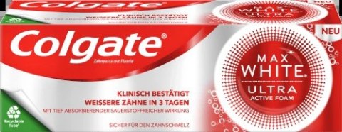 Colgate Max White Ultra Active Foam Pasta do Zębów 50 ml