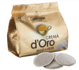 Dallmayr Crema d'Oro Mild & Fein Kawa w Padach 16 +2 szt.