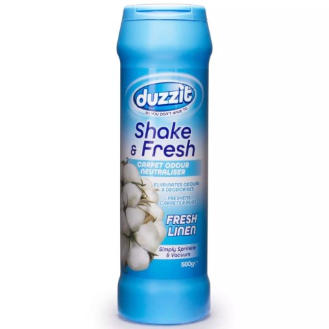 Duzzit Shake & Fresh Linen Neutralizator Zapachów do Dywanów 500 g