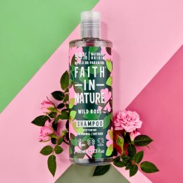 Faith In Nature Wild Rose Szampon do Włosów 400 ml