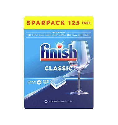 Finish Classic Tabletki do Zmywarki 125 szt. DE