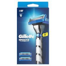 Gillette Mach 3 Turbo Maszynka + 3 Ostrza