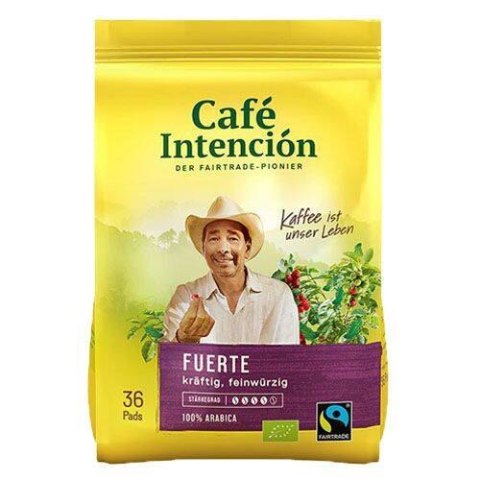 J. J. Darboven Cafe Intencionn Fuerte Kawa w Padach 36 szt.