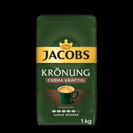 Jacobs Krönung Crema Kräftig Kawa Ziarnista 1 kg