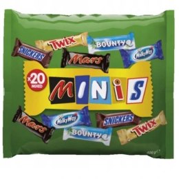 Mars Mixed Minis Mieszanka Batonów 400 g