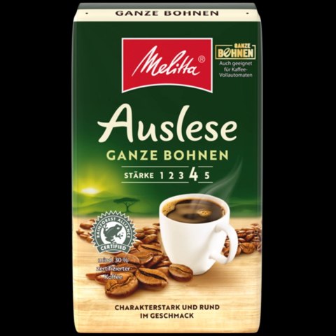 Melitta Auslese Ganze Bohnen Kawa Ziarnista 500 g