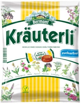 Bermont Kräuterli Original Cukierki bez Cukru 125 g