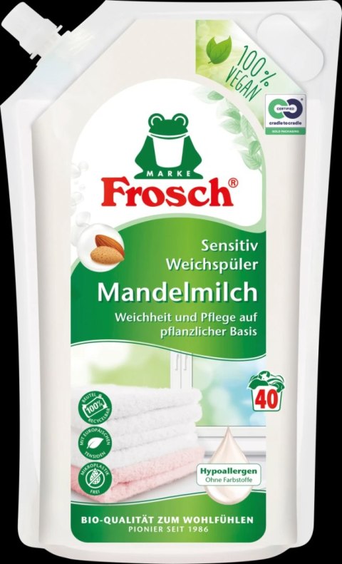 Frosch Mandelmilch Płyn do Płukania 40 prań