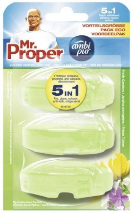 Ambi Pur Proper Fresh Gardens Wkład do Zawieszki do WC 3x55ml