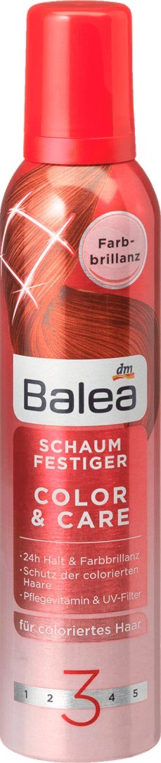 Balea Color&Care 3 Pianka 250 ml