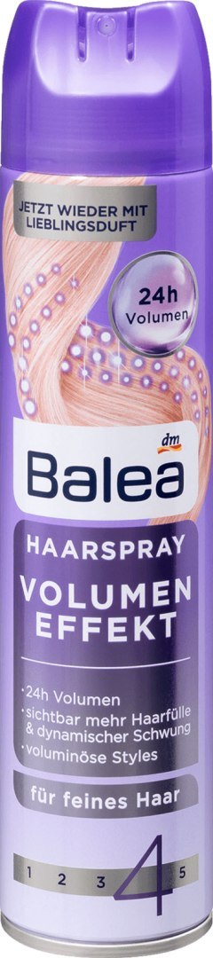 Balea Volumen Efekt 4 Lakier do Włosów 300 ml