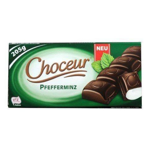 Choceur Pfefferminz - Czekolada Deserowa z Miętą 205 g