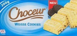 Choceur Weisse Cookies - Czekolada Biała z Ciastkiem 200g