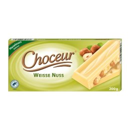 Choceur Weisse Nuss - Czekolada Biała z Orzechami 200 g