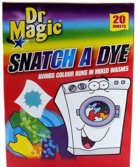 Dr Magic Snatch A Dye - Chusteczki wyłapujące kolory 20 szt.