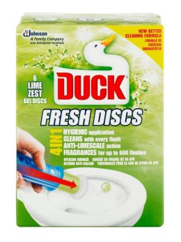 Duck Żelowy Krążek do WC Lime Zest 6 szt