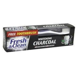 Fresh+Clean Charcoal Whitening 100 ml + szczoteczka