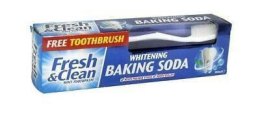 Fresh+Clean Whitening Baking Soda 100 ml + szczoteczka