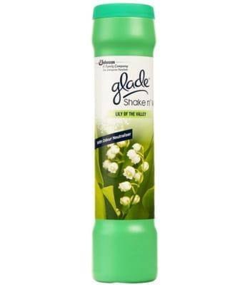 Glade Shake n'Vac Konwalia Proszek do Odświeżania Dywanów 500g