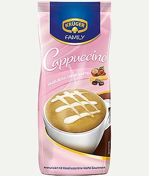 Kruger Cappuccino Haselnusscrème-Waffel 500 g