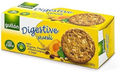 Digestive Musli and Moreli Gullon Cookies 365 g