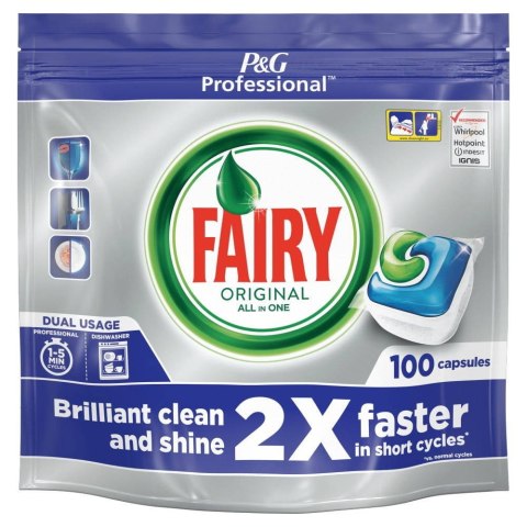 Fairy Professional Original All In 1 Kapsułki do Zmywarki 100 szt.