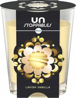 Febreze Unstoppables Świeczka Lavish Vanilla 184g