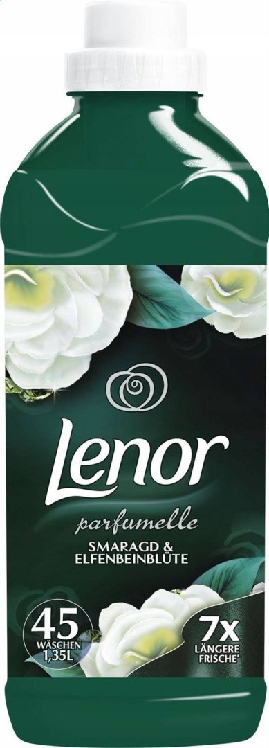 Lenor płyn do płukania 45 prania Smaragd & Elfenblute