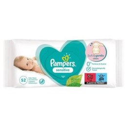 Pampers Sensitive Chusteczki Nawilżone 52 szt.