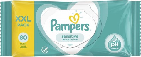 Pampers chusteczki Sensitive XXL PACK 80 szt