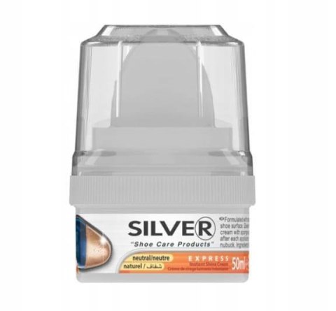 Silver pasta do butów z gąbką bezbarwna 50 ml