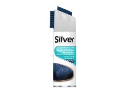 Silver spray do zamszu i nubuku ze szczoteczką Niebieski 200 ml