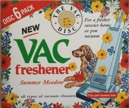 Vac Freshener Summer Meadow Zapach do Odkurzacza 6 szt.