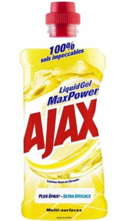 Ajax Max Power Cytrynowy płyn do podłóg 750 ml