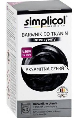 Aksamitna Czerń barwnik do tkanin Simplicol 4 szt.