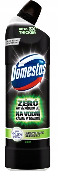 Domestos WC Żel Zero Kamienia Lime 750ml